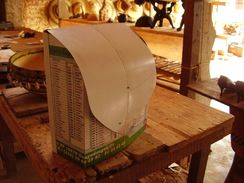 maquette d'une sacoche